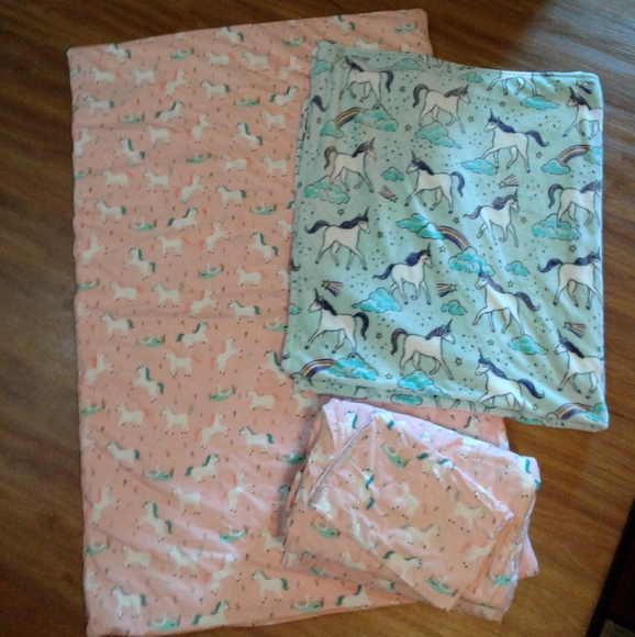 Weighted unicorn blanket and more